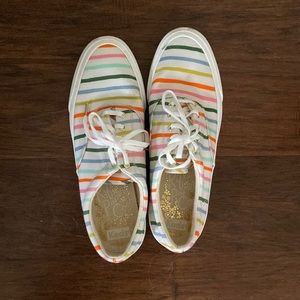 Keds x Rifle Paper co striped sneakers - size 8